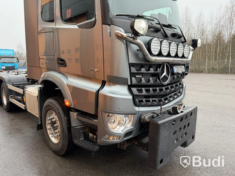 Tridemväxlare Mercedes-Benz Arocs -2022  | JOAB 24 ton | Plogutrustad
