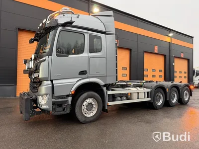 Tridemväxlare Mercedes-Benz Arocs -2022  | JOAB 24 ton | Plogutrustad