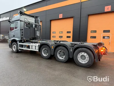 Tridemväxlare Mercedes-Benz Arocs -2022  | JOAB 24 ton | Plogutrustad