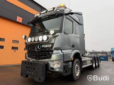 Tridemväxlare Mercedes-Benz Arocs -2022  | JOAB 24 ton | Plogutrustad