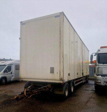Släpvagn Kaupe 4UTPE 128 -2008 | Reparationsobjekt