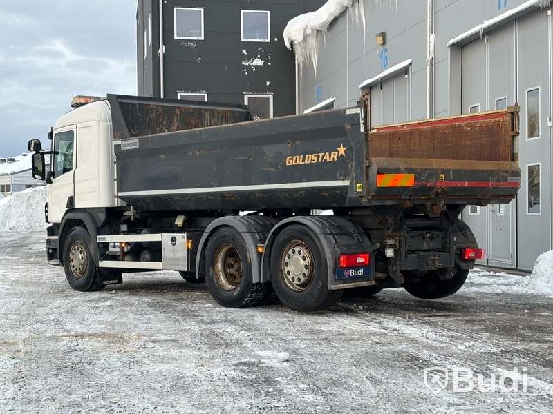 Schaktbil Scania P410 LB 6X2*4 HNB -2016 | Sörling Goldstar