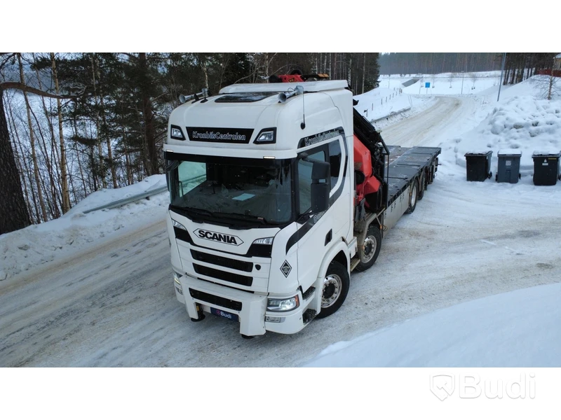 Bodbil Scania R500 8x2 12.7 -2018 | Palfinger PK 92002‑SH F, Jib PJ 170 E