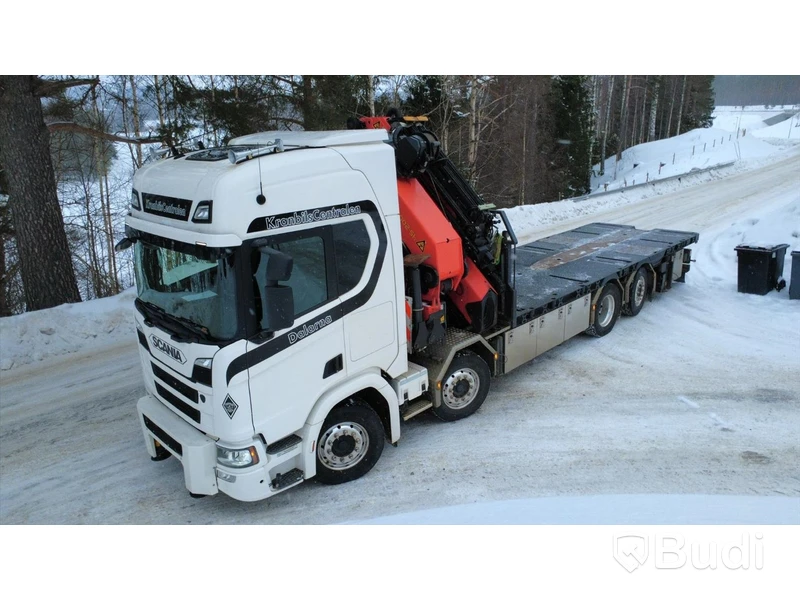 Bodbil Scania R500 8x2 12.7 -2018 | Palfinger PK 92002‑SH F, Jib PJ 170 E