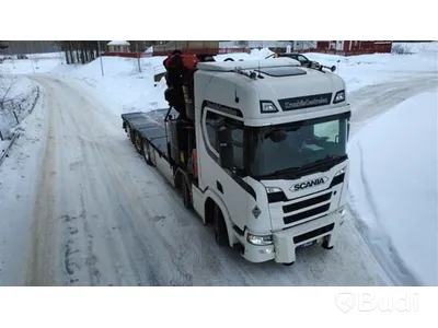Bodbil Scania R500 8x2 12.7 -2018 | Palfinger PK 92002‑SH F, Jib PJ 170 E
