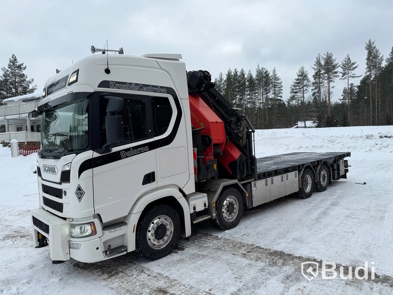 Bodbil Scania R500 8x2 12.7 -2018 | Palfinger PK 92002‑SH F, Jib PJ 170 E