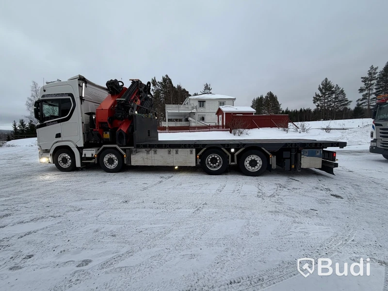 Bodbil Scania R500 8x2 12.7 -2018 | Palfinger PK 92002‑SH F, Jib PJ 170 E