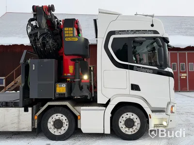 Bodbil Scania R500 8x2 12.7 -2018 | Palfinger PK 92002‑SH F, Jib PJ 170 E