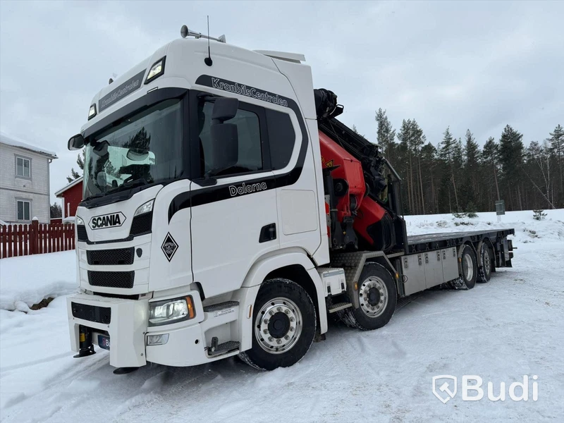 Bodbil Scania R500 8x2 12.7 -2018 | Palfinger PK 92002‑SH F, Jib PJ 170 E