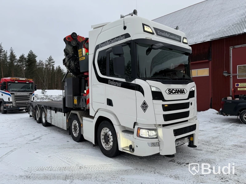 Bodbil Scania R500 8x2 12.7 -2018 | Palfinger PK 92002‑SH F, Jib PJ 170 E