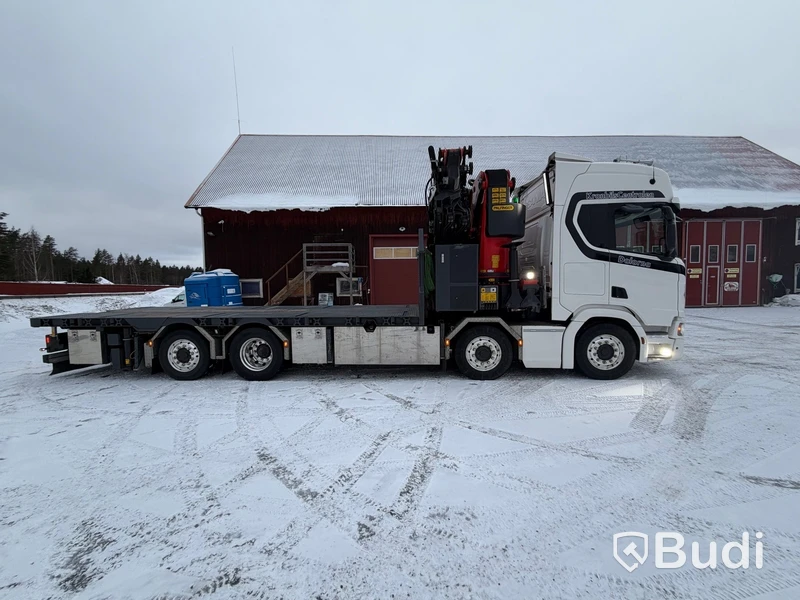 Bodbil Scania R500 8x2 12.7 -2018 | Palfinger PK 92002‑SH F, Jib PJ 170 E