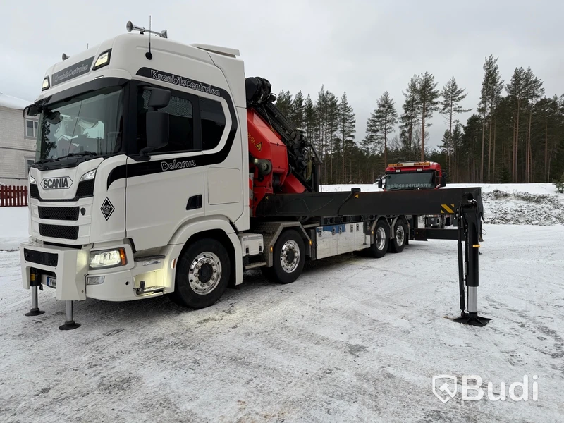 Bodbil Scania R500 8x2 12.7 -2018 | Palfinger PK 92002‑SH F, Jib PJ 170 E