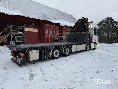 Bodbil Scania R500 8x2 12.7 -2018 | Palfinger PK 92002‑SH F, Jib PJ 170 E