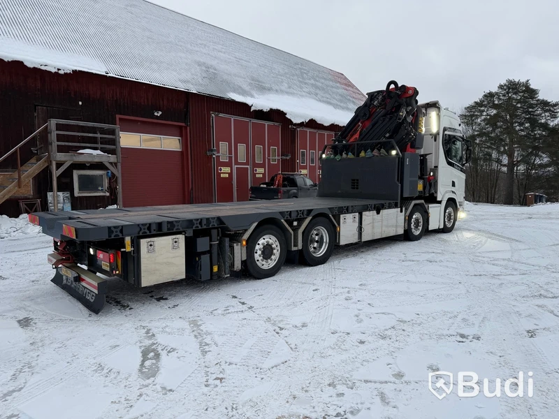 Bodbil Scania R500 8x2 12.7 -2018 | Palfinger PK 92002‑SH F, Jib PJ 170 E