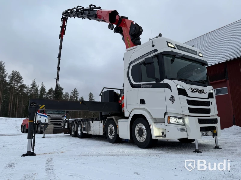 Bodbil Scania R500 8x2 12.7 -2018 | Palfinger PK 92002‑SH F, Jib PJ 170 E