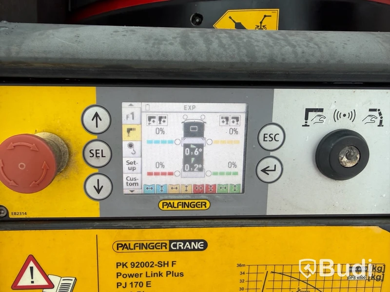 Bodbil Scania R500 8x2 12.7 -2018 | Palfinger PK 92002‑SH F, Jib PJ 170 E