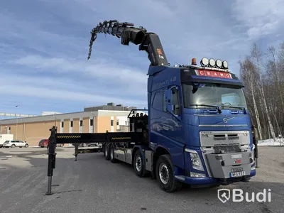 Bodbil Volvo FH 540 8x4 FH -2014 | HIAB 105T med jibb | Tyllis