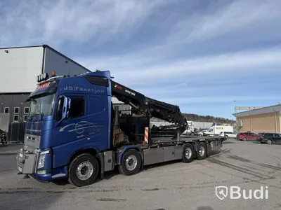 Bodbil Volvo FH 540 8x4 FH -2014 | HIAB 105T med jibb | Tyllis
