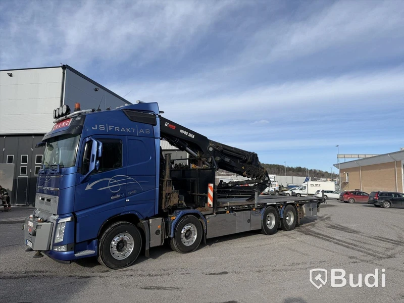 Bodbil Volvo FH 540 8x4 FH -2014 | HIAB 105T med jibb | Tyllis