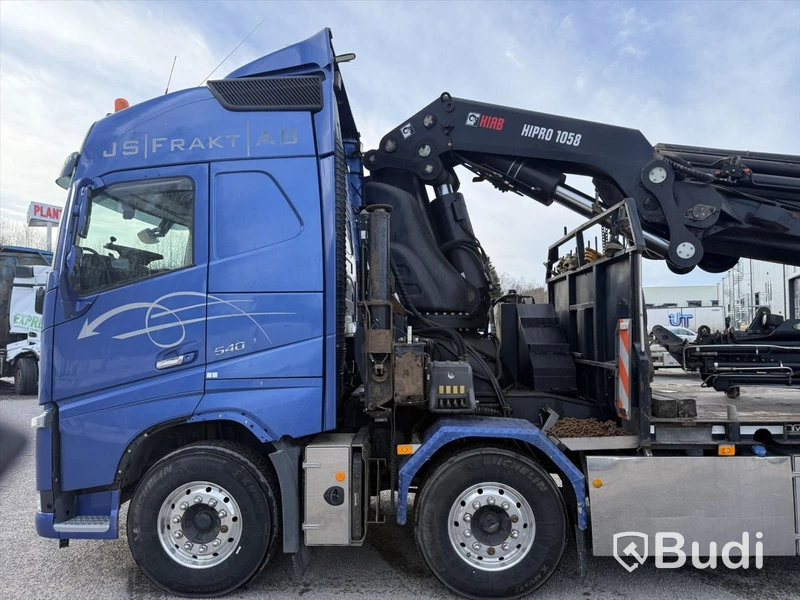 Bodbil Volvo FH 540 8x4 FH -2014 | HIAB 105T med jibb | Tyllis