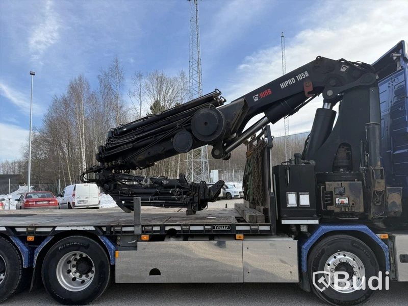 Bodbil Volvo FH 540 8x4 FH -2014 | HIAB 105T med jibb | Tyllis