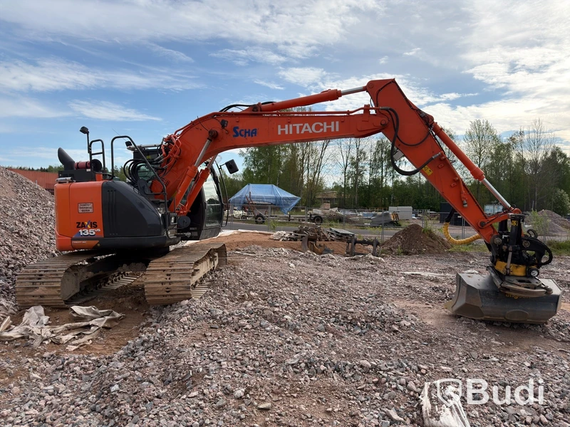 Grävmaskin Hitachi ZX135US-6 -2018 | Engcon
