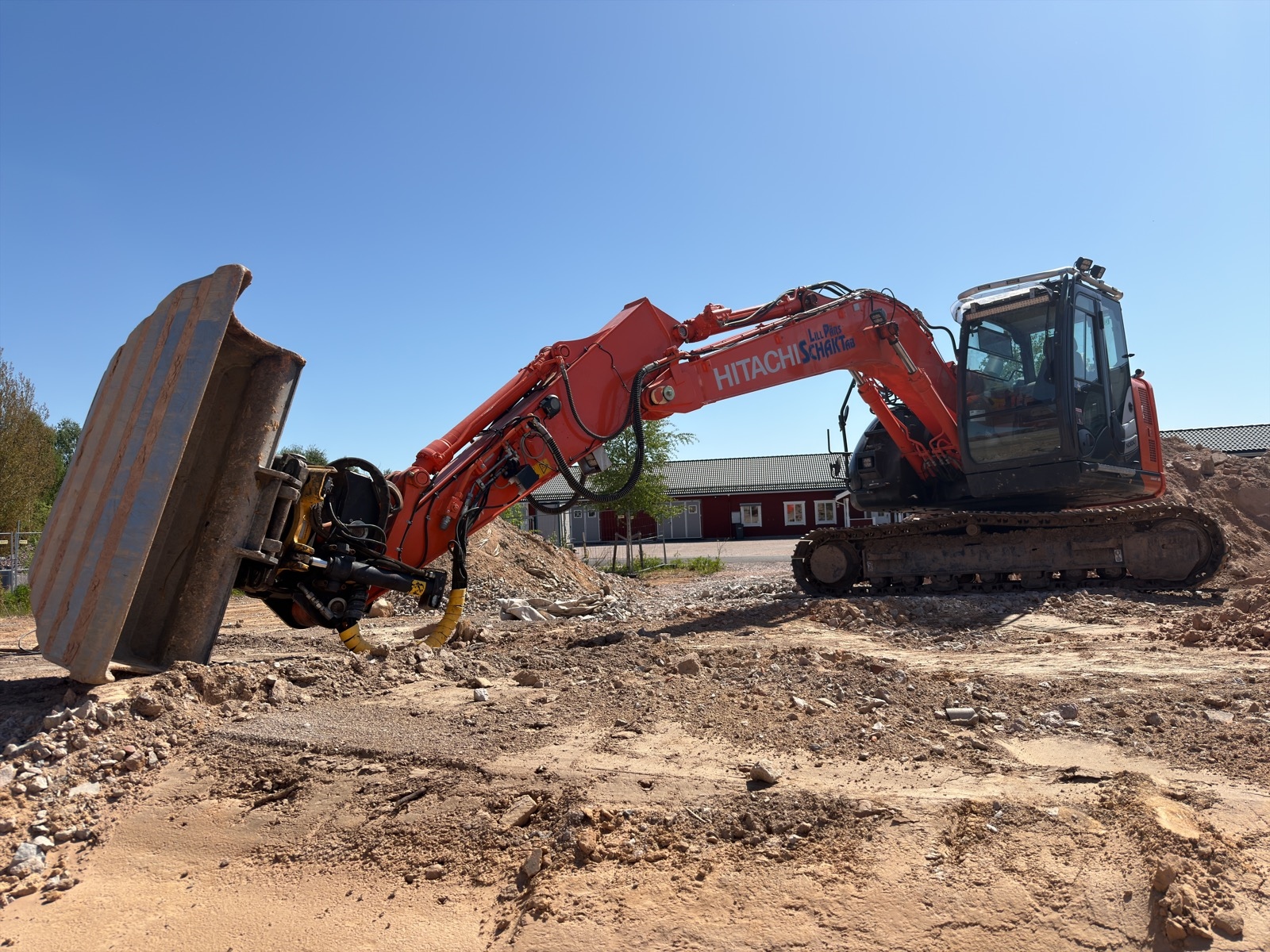Grävmaskin Hitachi ZX135US-6 -2018 | Engcon