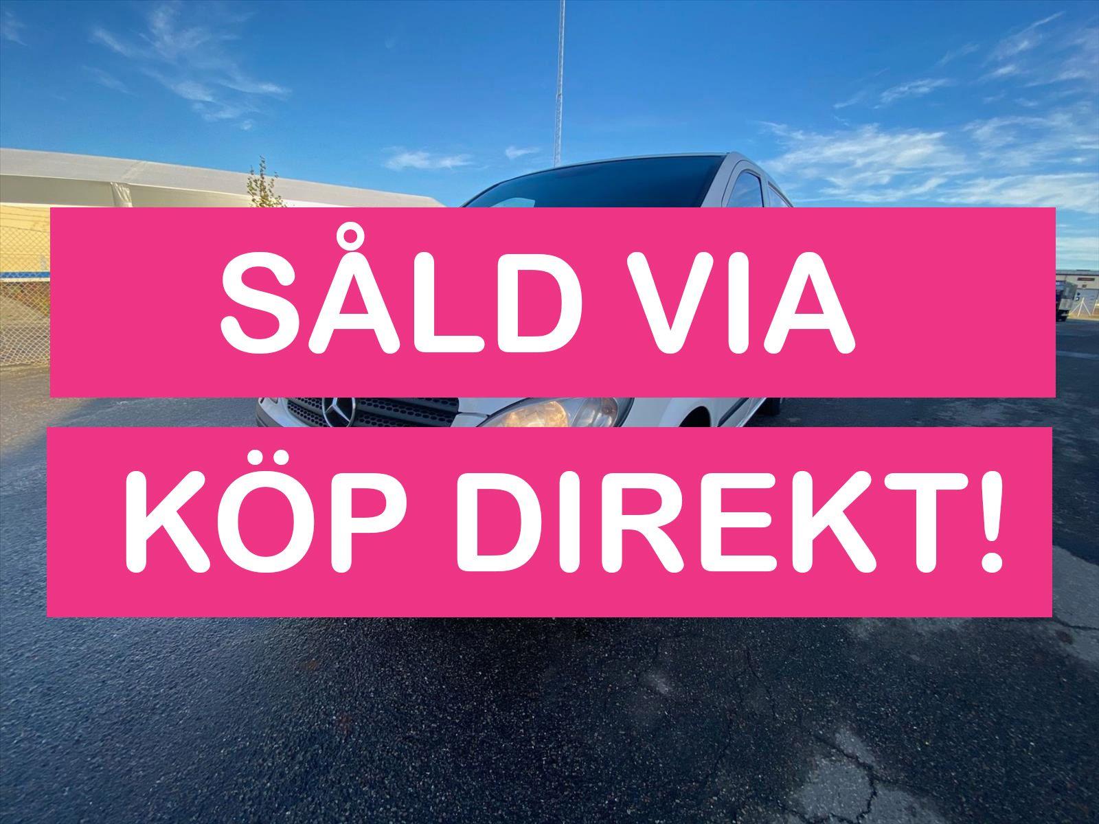Lätt lastbil Mercedes-Benz Vito 111 Cdi | 3sits | Automat