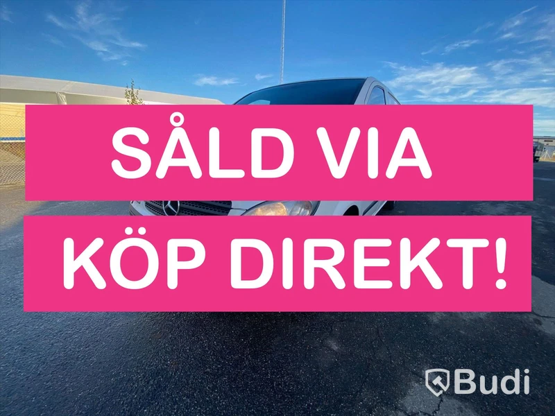 Lätt lastbil Mercedes-Benz Vito 111 Cdi | 3sits | Automat