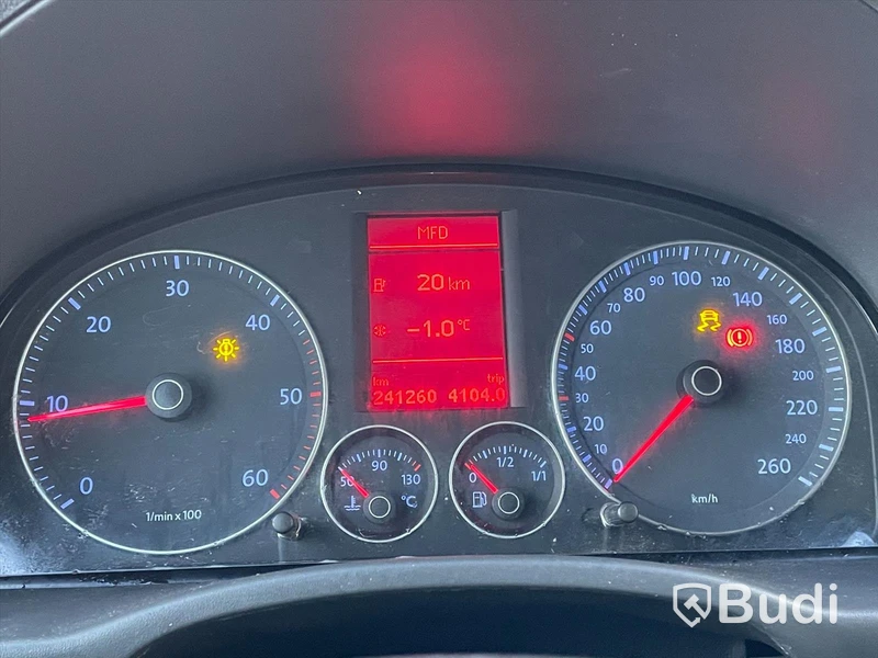 Lätt Lastbil Volkswagen Caddy 1,9 Tdi 105HK