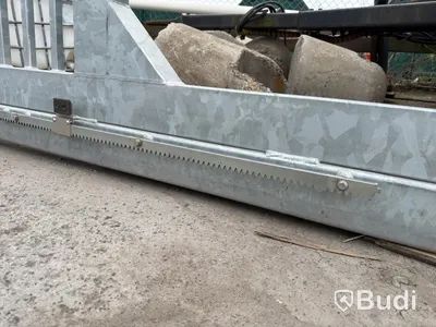 Industrigrind med motor och styrning – 13,7 meter