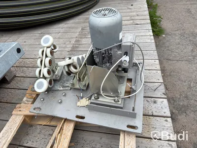 Industrigrind med motor och styrning – 13,7 meter