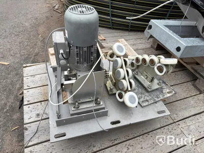 Industrigrind med motor och styrning – 13,7 meter