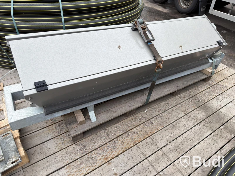 Industrigrind med motor och styrning – 13,7 meter