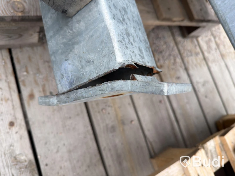 Industrigrind med motor och styrning – 13,7 meter