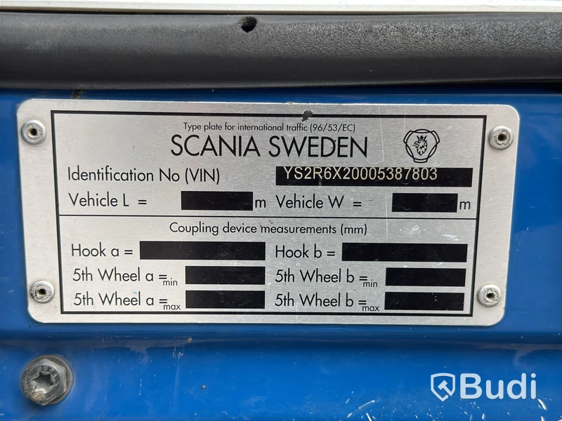 Lastväxlare Scania R580 6x2 | Joab L20 | 2015