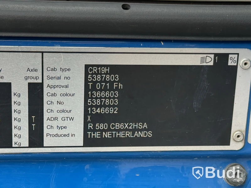 Lastväxlare Scania R580 6x2 | Joab L20 | 2015
