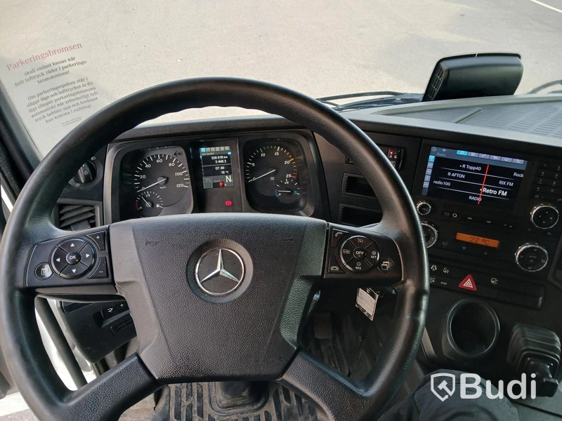 Kylbil Mercedes-Benz Antos 10.7 Öppningsbar sida -2017