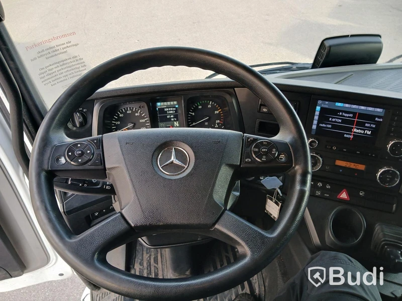 Kylbil Mercedes-Benz Antos 10.7 Öppningsbar sida -2017