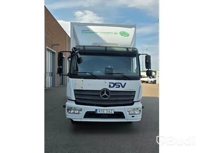 Mercedes-Benz Atego truck, side-opening body