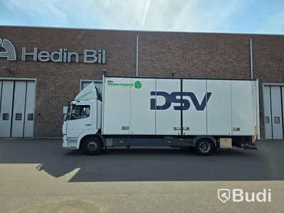 Mercedes-Benz Atego truck, side-opening body