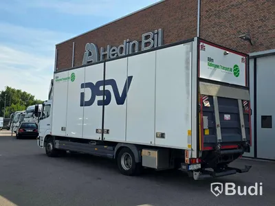 Mercedes-Benz Atego truck, side-opening body