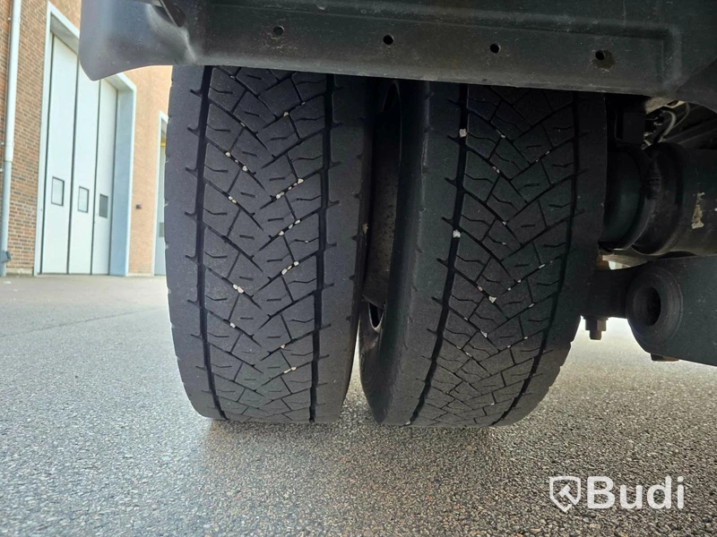Mercedes-Benz Atego truck, side-opening body