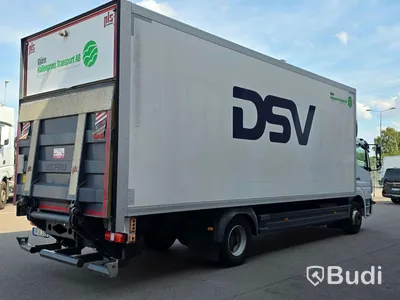 Mercedes-Benz Atego truck, side-opening body