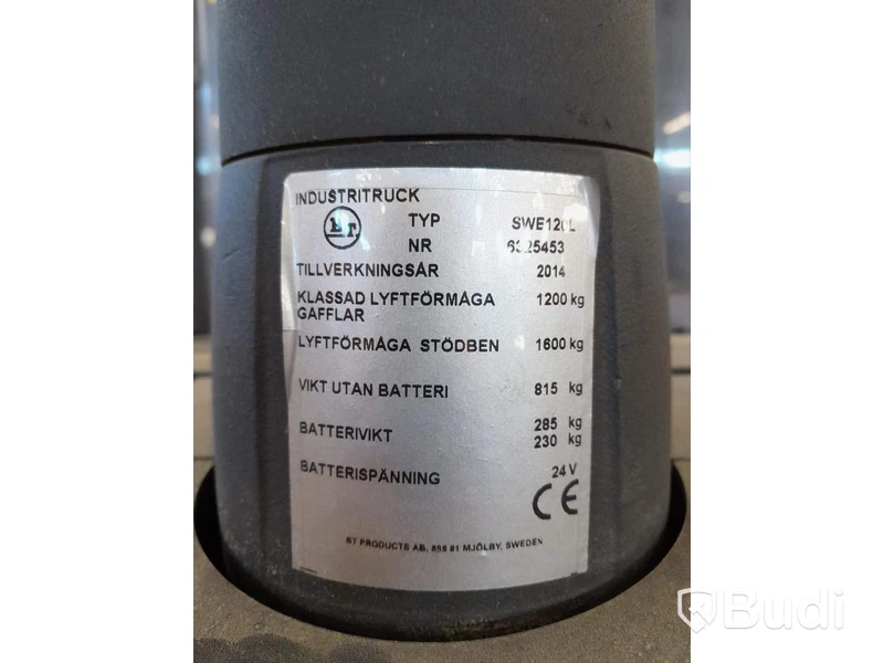 Ledstaplare truck BT SWE 120L -2014