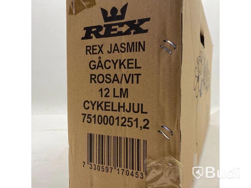 Gåcykel/balanscykel Rex, MiniRex Jasmin 12-tum
