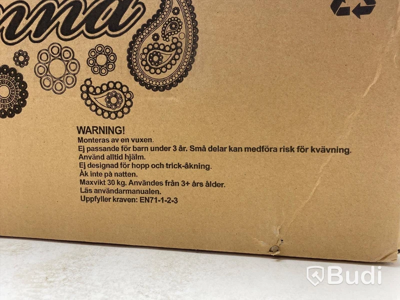 Gåcykel/balanscykel Rex, Hanna 12-tum