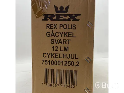 Gåcykel/balanscykel Rex, Polisen 12-tum