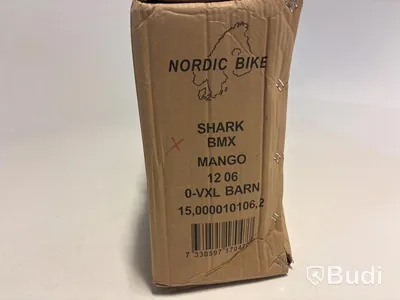 Cykel Shark, BMX, hjul 12 tum, ram 6 tum, mango
