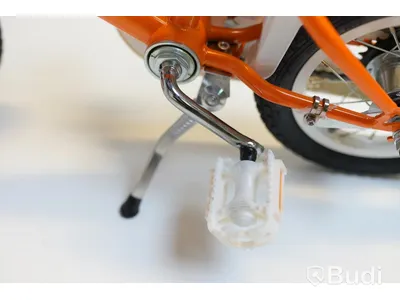 (NEW) Shark BMX bike, 12-inch wheels, 6-inch frame, mango